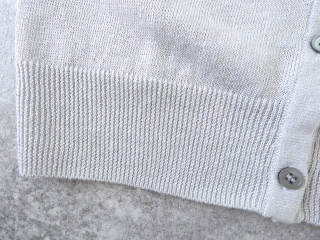 mao made(マオメイド) リネンUVカットいつものクルーネックキラキラカーディガンの商品画像24