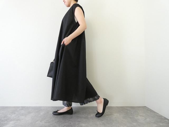 MidiUmi(ミディウミ) ノースリーブプレンティシャツワンピース N/S plenty shirt OPの商品画像11