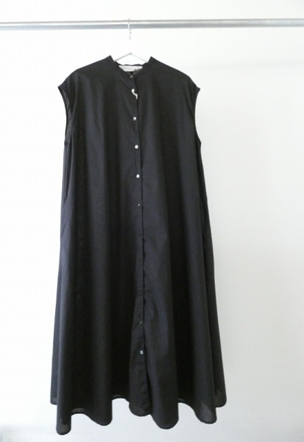 MidiUmi(ミディウミ) ノースリーブプレンティシャツワンピース N/S plenty shirt OPの商品画像13