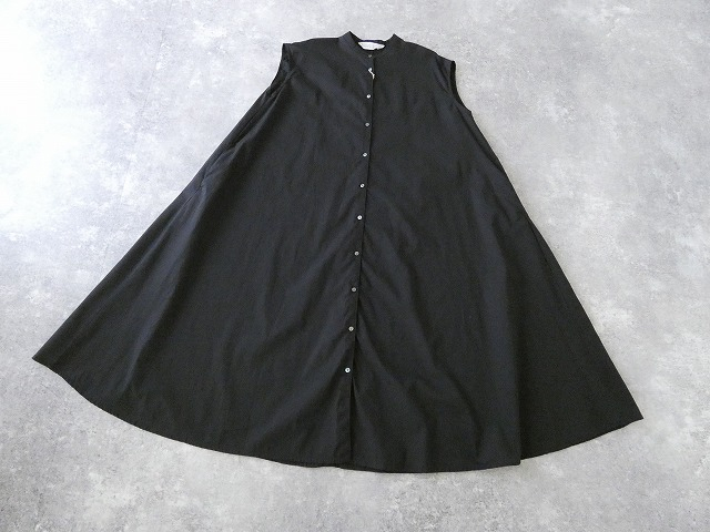 MidiUmi(ミディウミ) ノースリーブプレンティシャツワンピース N/S plenty shirt OPの商品画像3