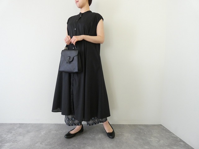 MidiUmi(ミディウミ) ノースリーブプレンティシャツワンピース N/S plenty shirt OPの商品画像4