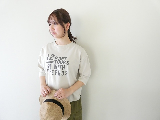 PACIFIC PARK STORE(パシフィックパークストア) ヘムラウンドプリントTee 12RAFT TOURS GOの商品画像1