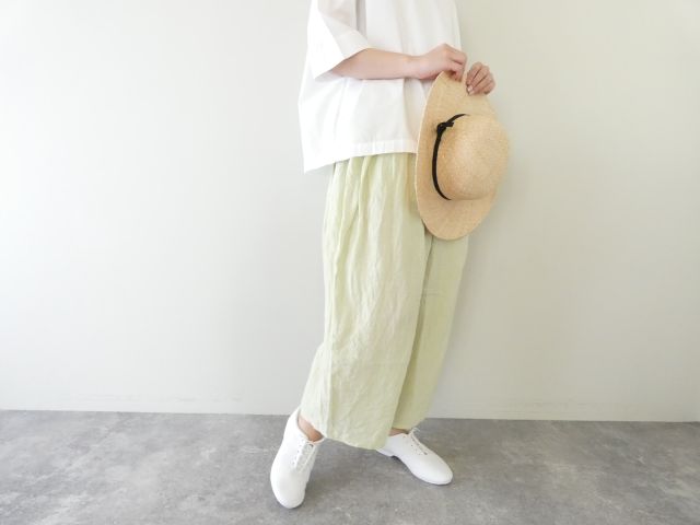 ROBE de PEAU(ローブ デ ポー) リネンカミーユタックパンツの商品画像6