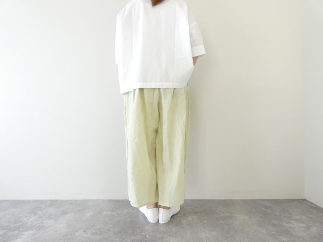 ROBE de PEAU(ローブ デ ポー) リネンカミーユタックパンツの商品画像9