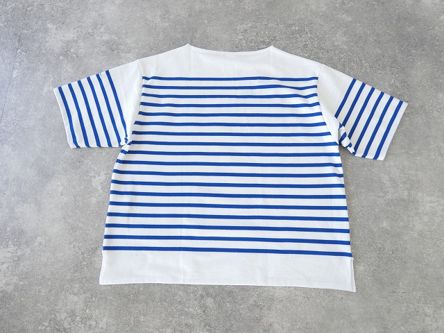 ORCIVAL(オーシバル) パネルボーダーワイドボートネックショートスリーブプルオーバーの商品画像12