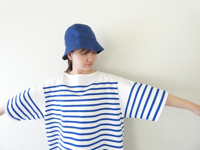 ORCIVAL(オーシバル) パネルボーダーワイドボートネックショートスリーブプルオーバーの商品画像2