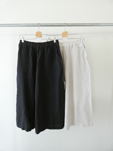 RINEN(リネン) 40/1リネン平織エアタンブラーキュロットの商品画像11