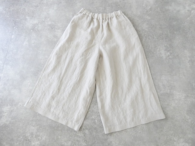 RINEN(リネン) 40/1リネン平織エアタンブラーキュロットの商品画像29