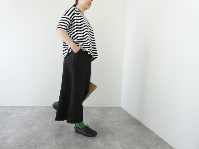 RINEN(リネン) 40/1リネン平織エアタンブラーキュロットの商品画像6