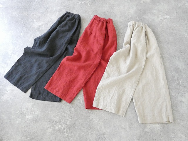 Sarahwear(サラウェア) プレーンリネンコージーパンツ Plain Linen Cozy Pantsの商品画像3