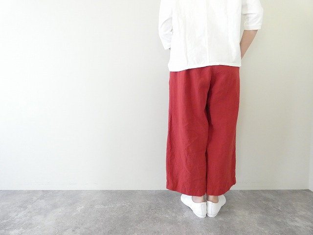 Sarahwear(サラウェア) プレーンリネンコージーパンツ Plain Linen Cozy Pantsの商品画像9