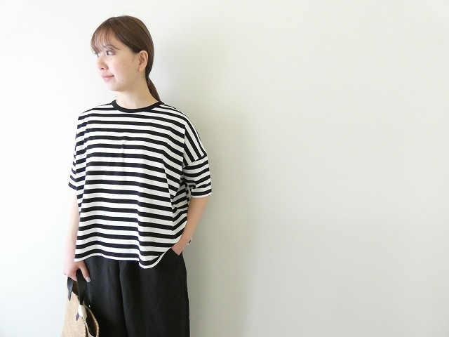 UNIVERSAL TISSU(ユニヴァーサル ティシュ) クラシック天竺ワイドTシャツの商品画像4