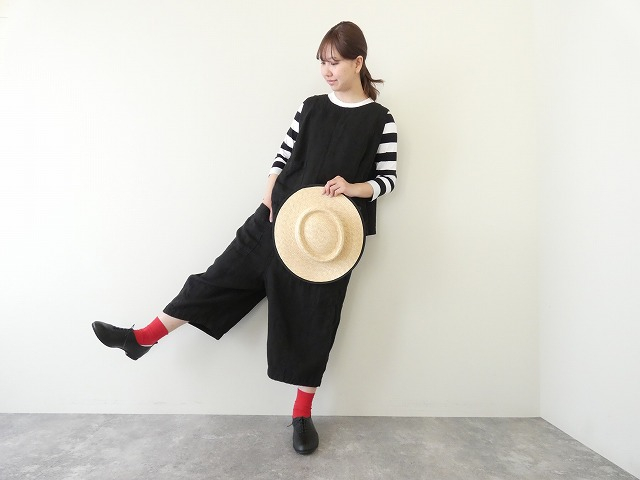 tumugu(ツムグ) ソリトリネン8分丈パンツの商品画像1