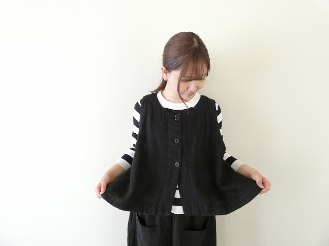 tumugu(ツムグ) ソリトリネン2wayベストの商品画像7