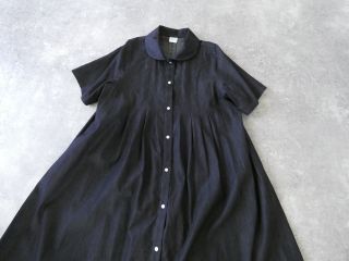 bulle de savon(ビュルデサボン) 5.5ozデニム丸衿ワンピースの商品画像21