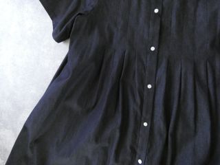 bulle de savon(ビュルデサボン) 5.5ozデニム丸衿ワンピースの商品画像24