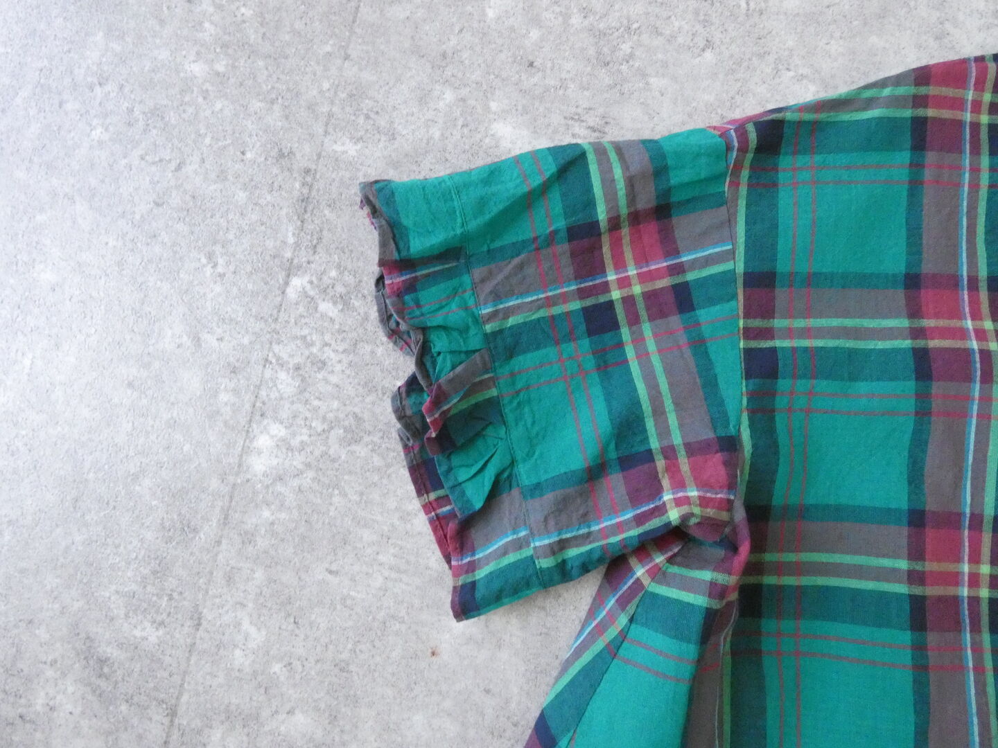 Hands of creation(ハンズオブクリエイション) マドラスチェックフリルプルオーバーの商品画像31