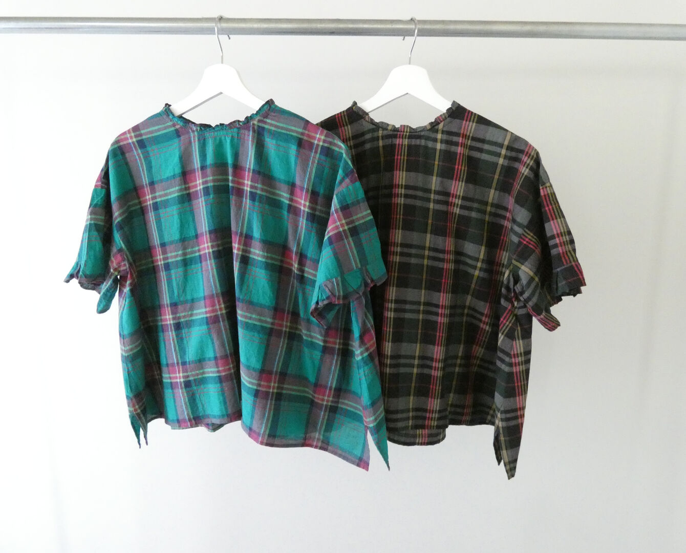 Hands of creation(ハンズオブクリエイション) マドラスチェックフリルプルオーバーの商品画像8