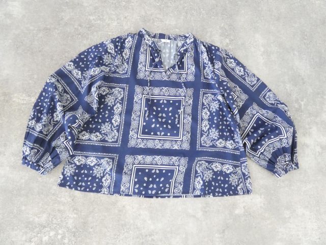 ichi(イチ) BANDANA柄スキッパーブラウスの商品画像10