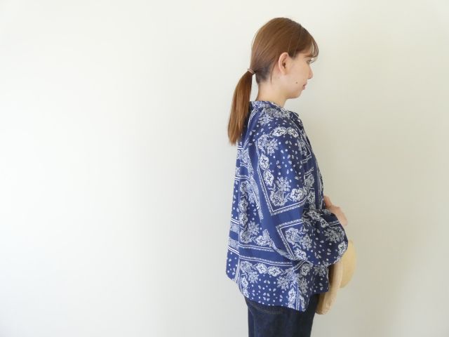 ichi(イチ) BANDANA柄スキッパーブラウスの商品画像7