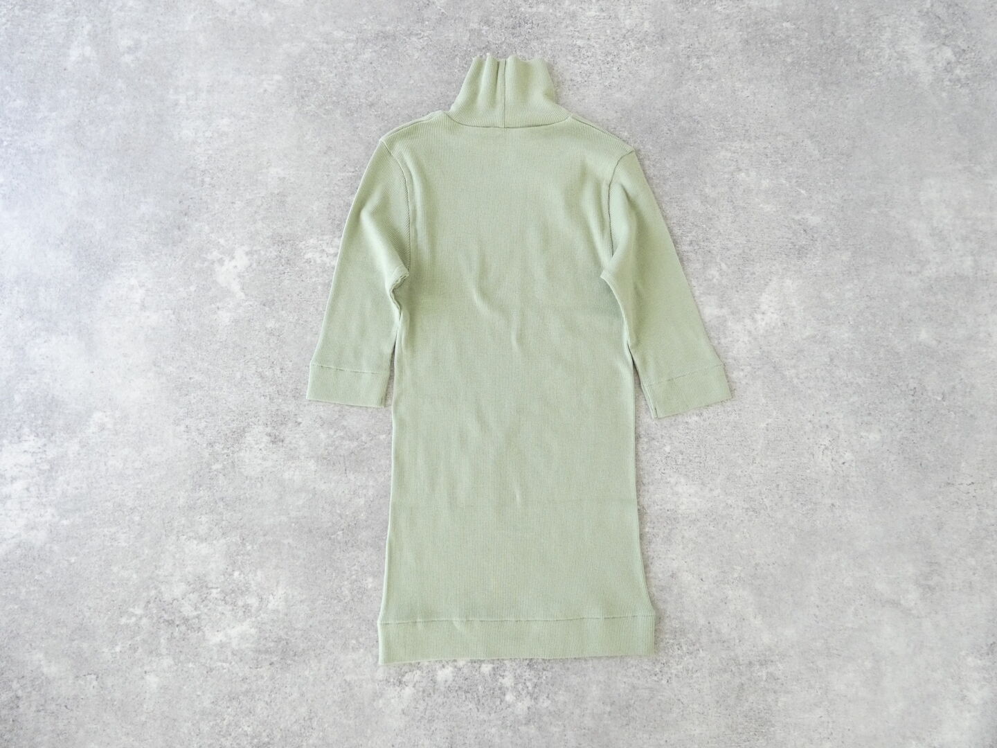 homspun(ホームスパン) 丸胴テレコ5分袖タートルプルオーバーの商品画像85