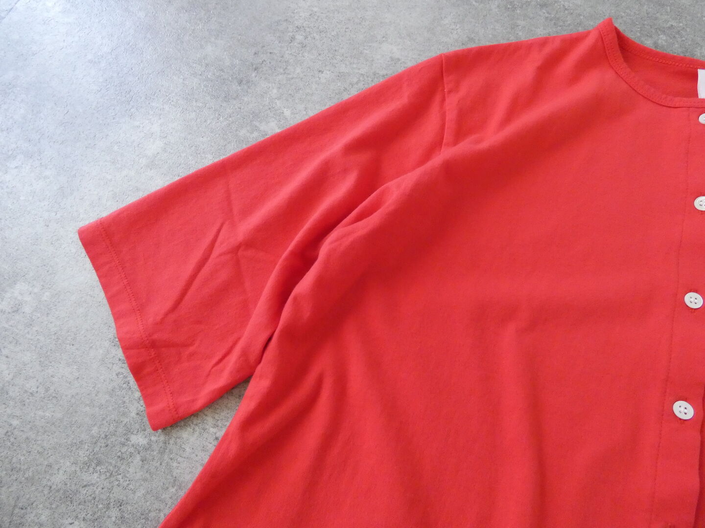 homspun(ホームスパン) 60/2天竺半袖カーディガンの商品画像31