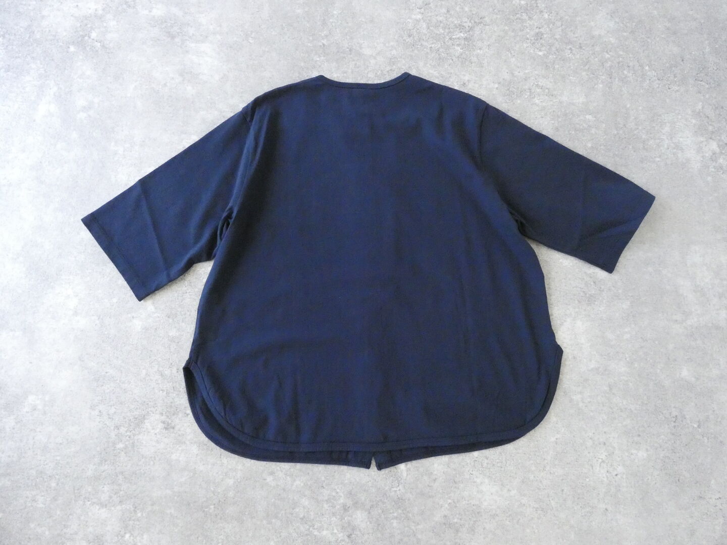 homspun(ホームスパン) 60/2天竺半袖カーディガンの商品画像43