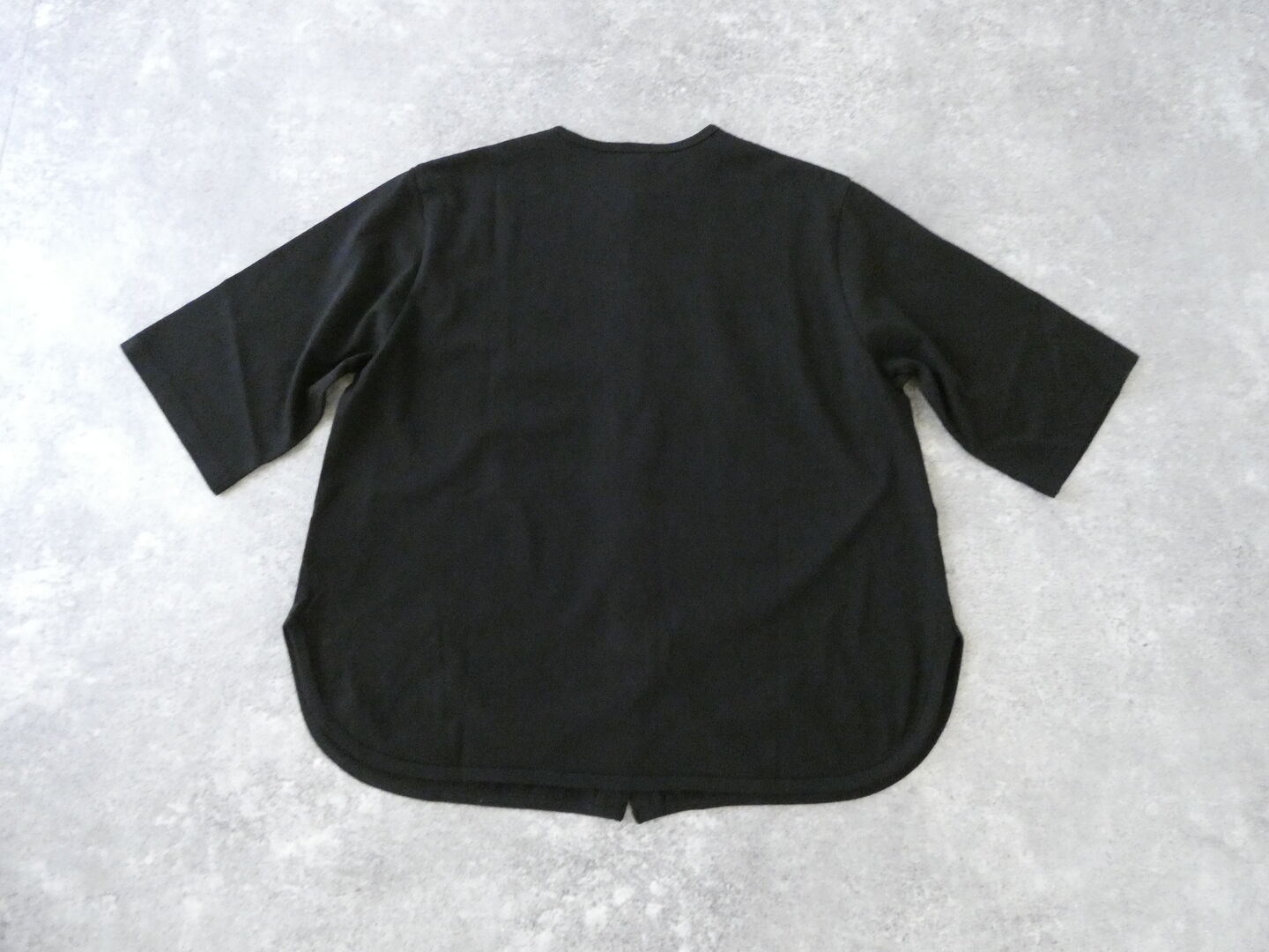 homspun(ホームスパン) 60/2天竺半袖カーディガンの商品画像57