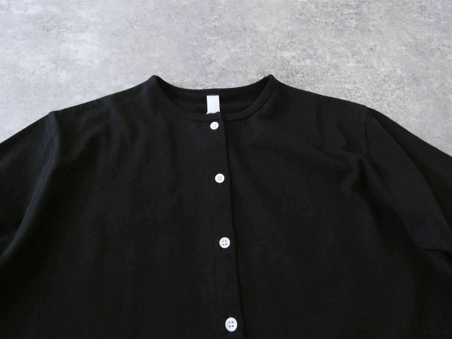 homspun(ホームスパン) 60/2天竺半袖カーディガンの商品画像58