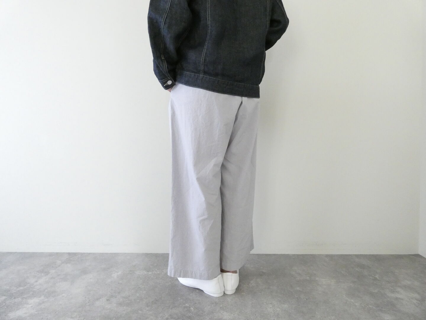 HAU(ハウ) ガーメントダイギャザーパンツの商品画像6