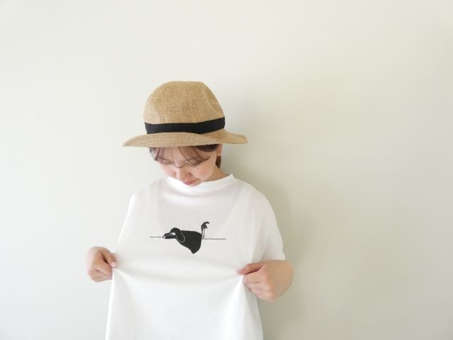 NARU ナチュラルソフト天竺くつろぎちゃんプリントTの商品画像2