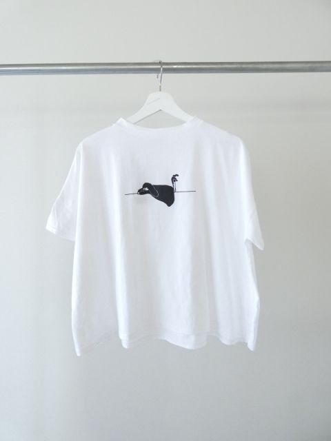 NARU ナチュラルソフト天竺くつろぎちゃんプリントTの商品画像3