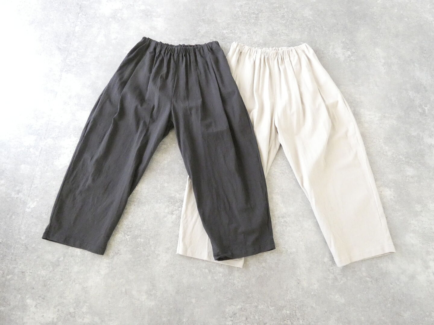 NATURAL LAUNDRY(ナチュラルランドリー) ライト度詰天竺コクーンパンツの商品画像3