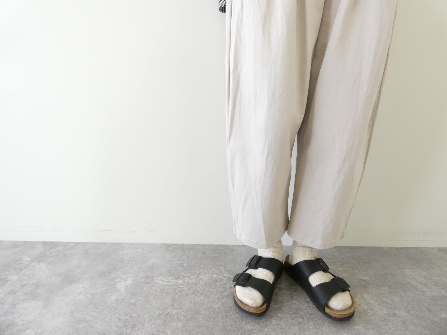 NATURAL LAUNDRY(ナチュラルランドリー) ライト度詰天竺コクーンパンツの商品画像5