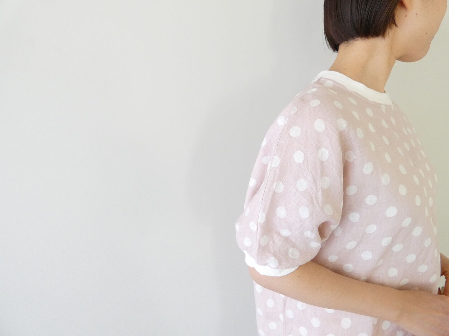 NATURAL LAUNDRY(ナチュラルランドリー) ドットドルマンTの商品画像4