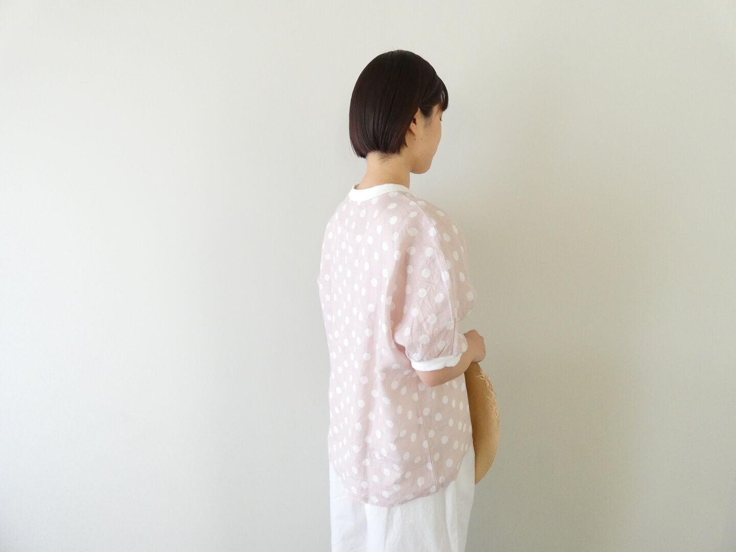 NATURAL LAUNDRY(ナチュラルランドリー) ドットドルマンTの商品画像7