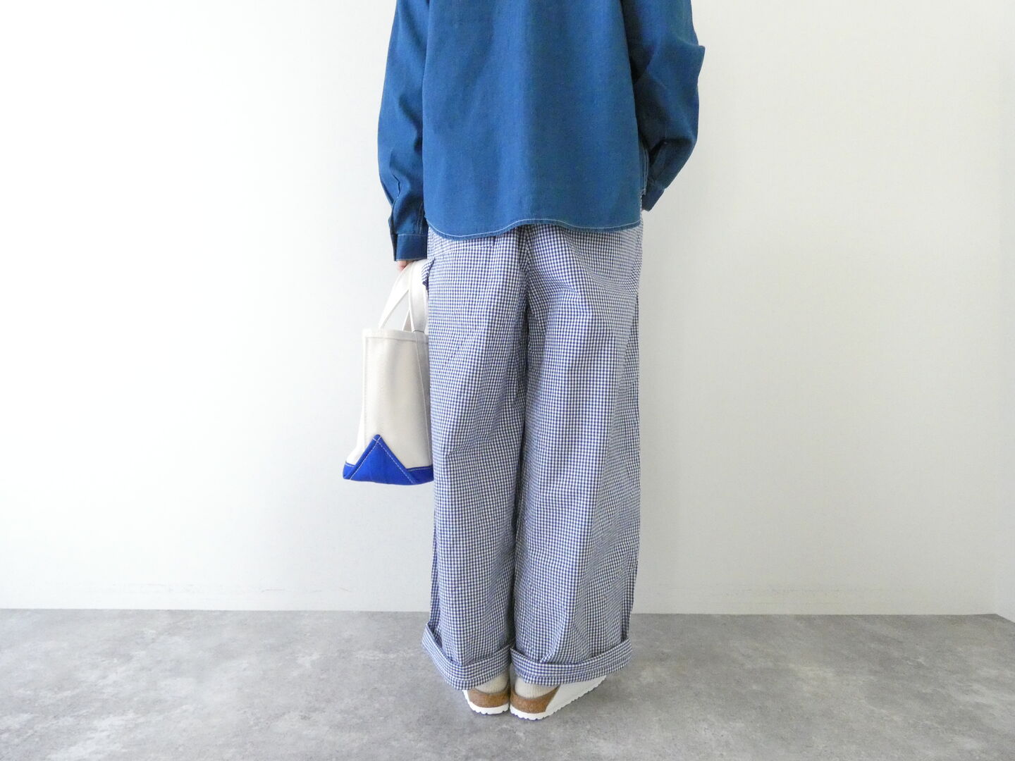 NATURAL LAUNDRY(ナチュラルランドリー) コットンリネンライトリラックスパンツの商品画像5