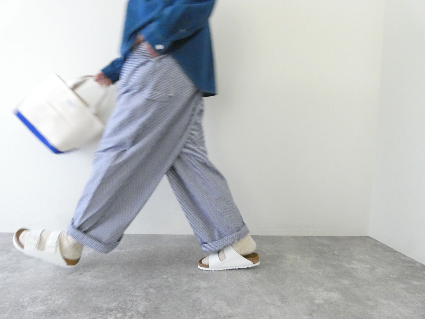 NATURAL LAUNDRY(ナチュラルランドリー) コットンリネンライトリラックスパンツの商品画像7