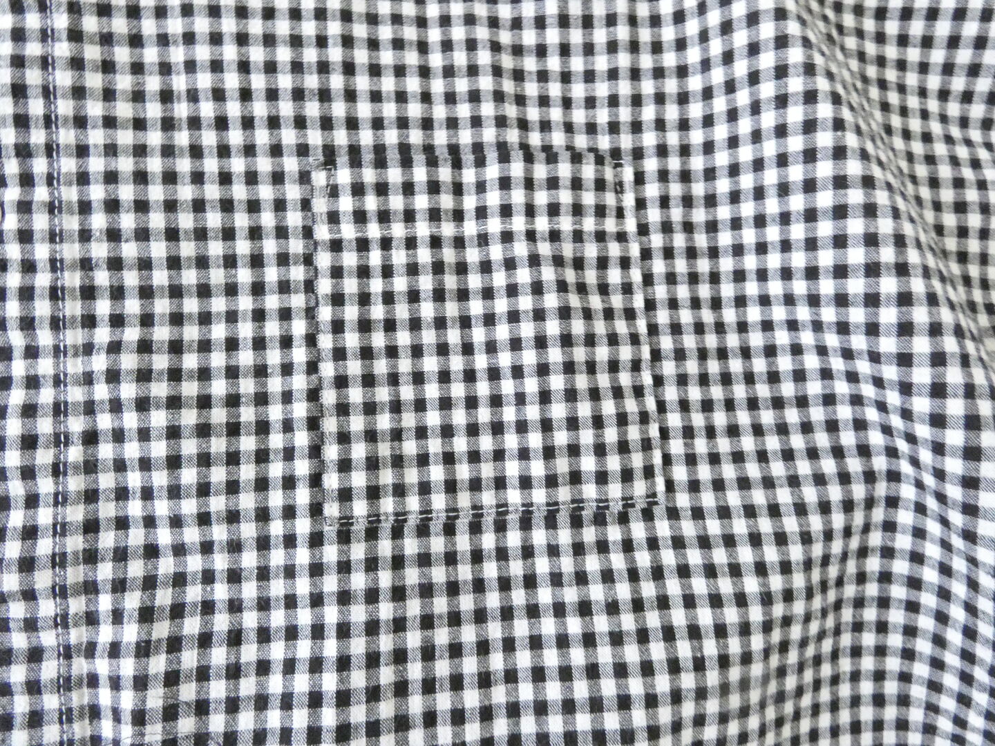 grin(グリン) モノトーンチェック5分袖ワイドシャツの商品画像19