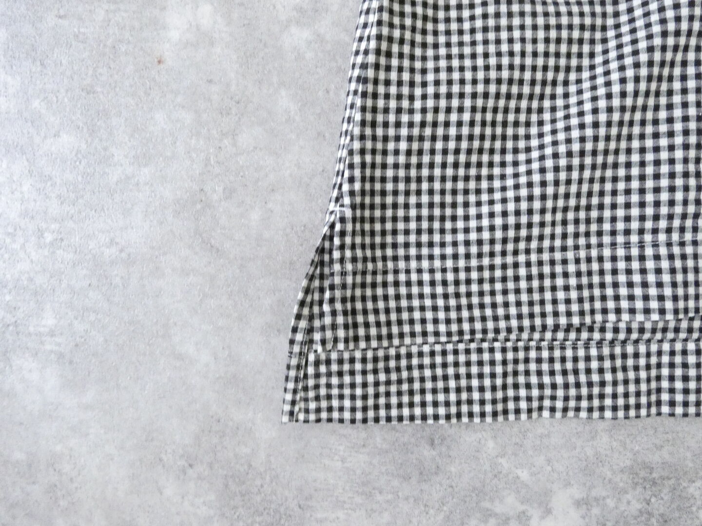 grin(グリン) モノトーンチェック5分袖ワイドシャツの商品画像21