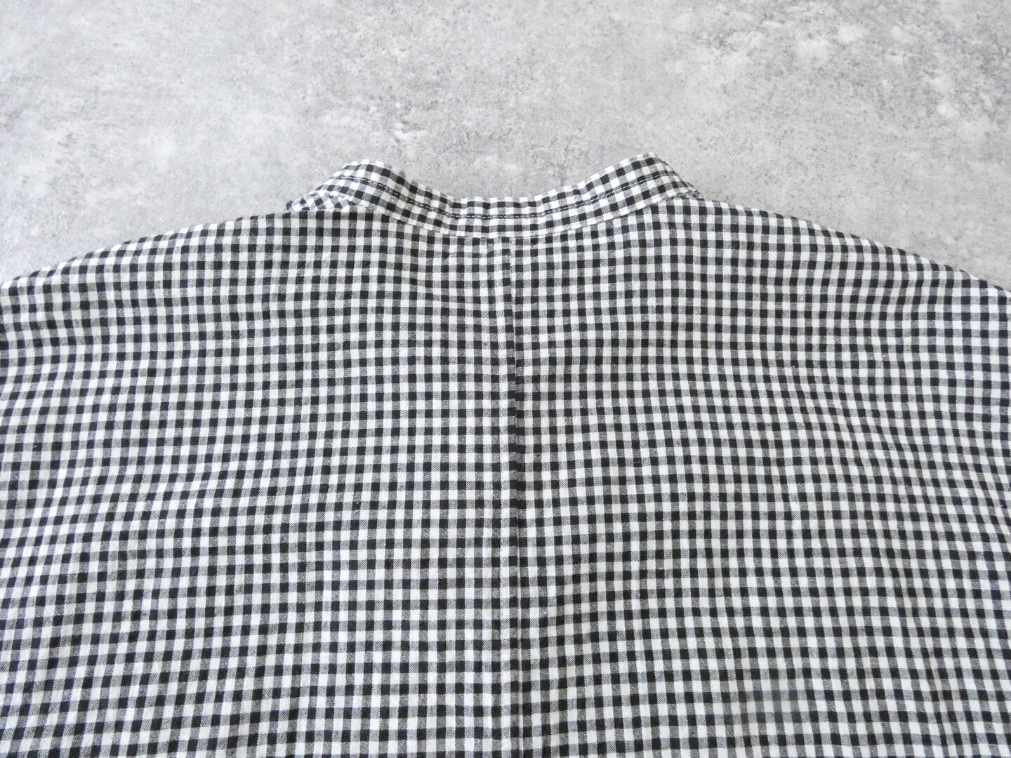 grin(グリン) モノトーンチェック5分袖ワイドシャツの商品画像23