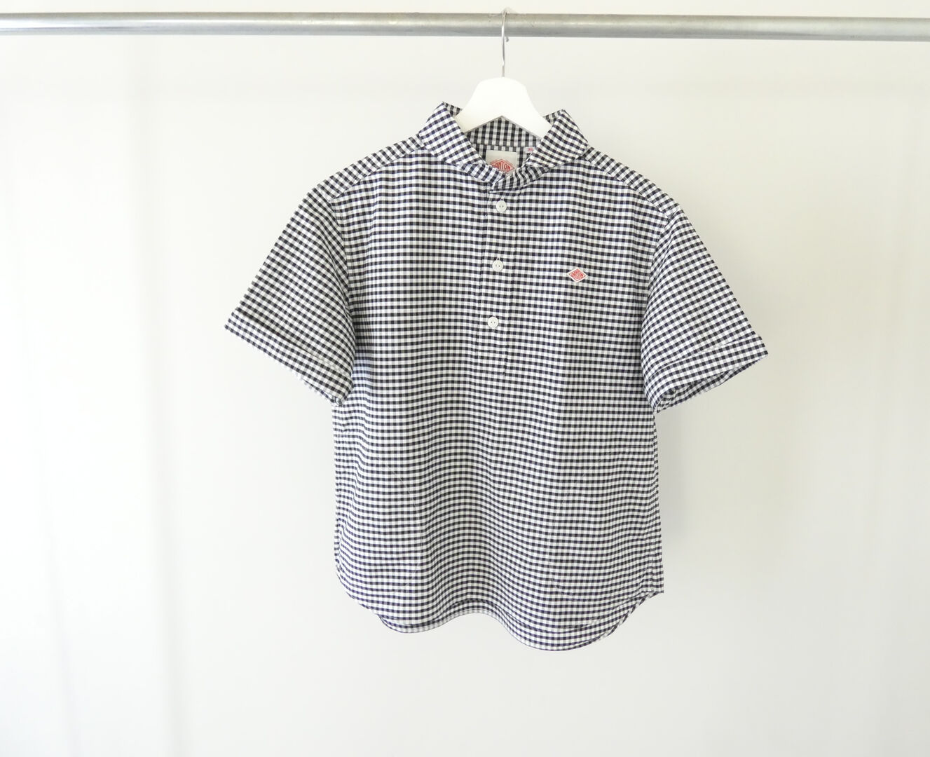 DANTON(ダントン) オックス丸襟ヘンリーシャツ　ROUND COLLAR P.O SHIRT S/Sの商品画像13