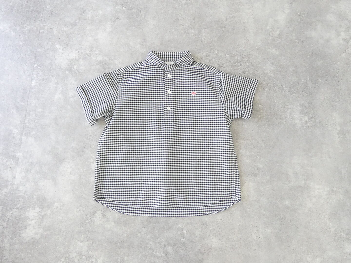 DANTON(ダントン) オックス丸襟ヘンリーシャツ　ROUND COLLAR P.O SHIRT S/Sの商品画像3