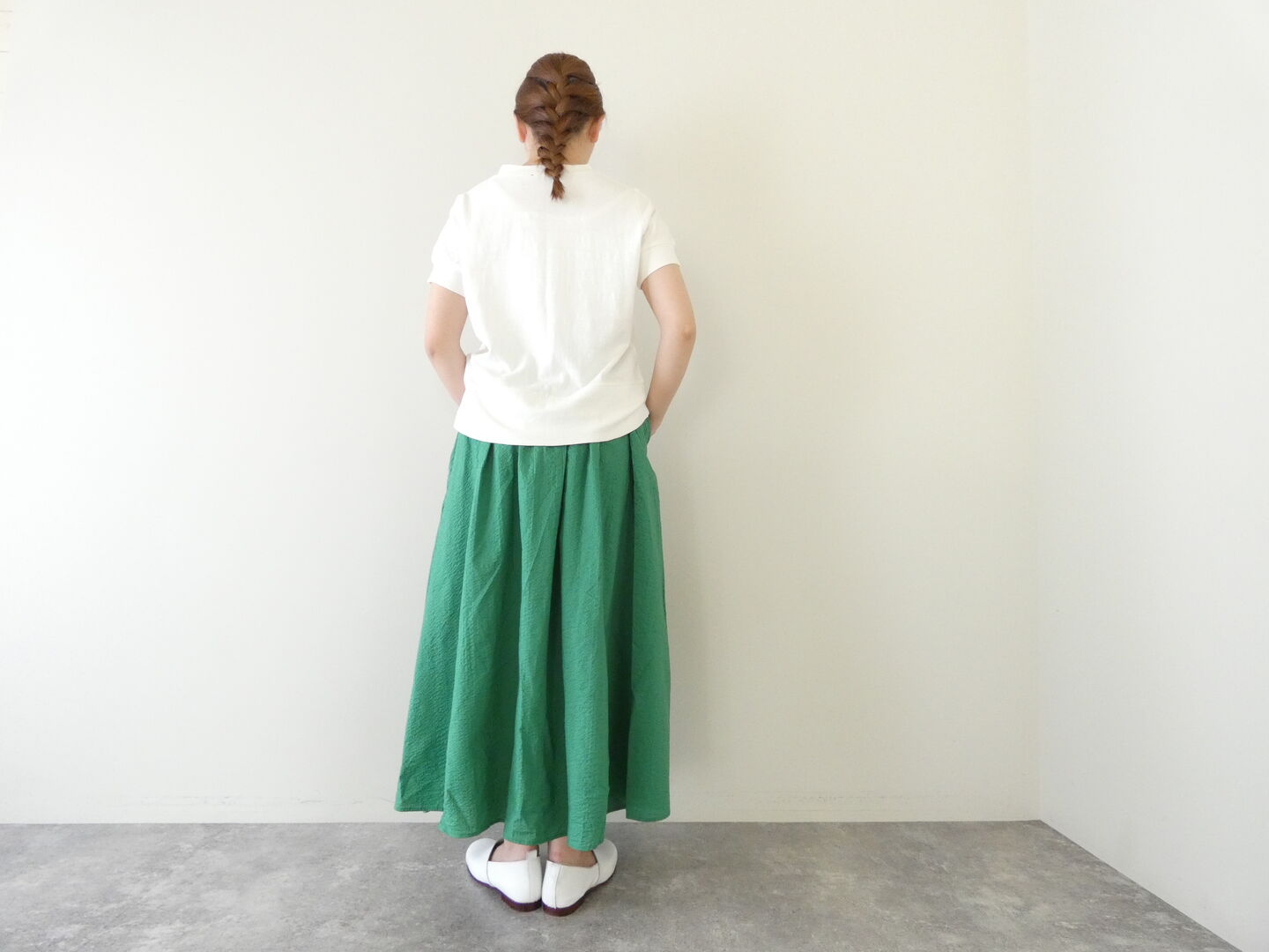 DANTON(ダントン) 60ローンウエストギャザースカートの商品画像4