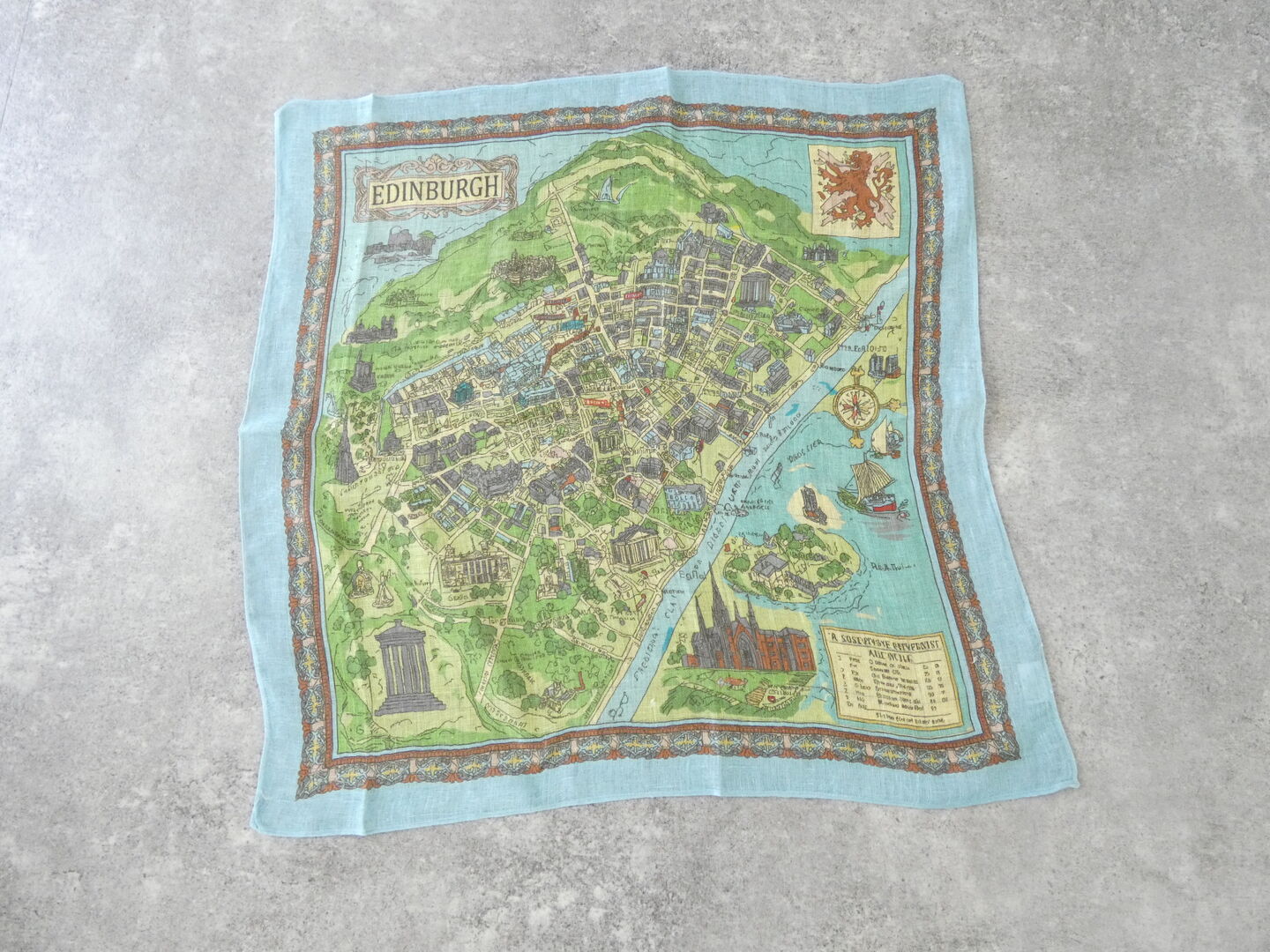 The Bagmati(バグマティ) エディンバラのリネンスカーフの商品画像8