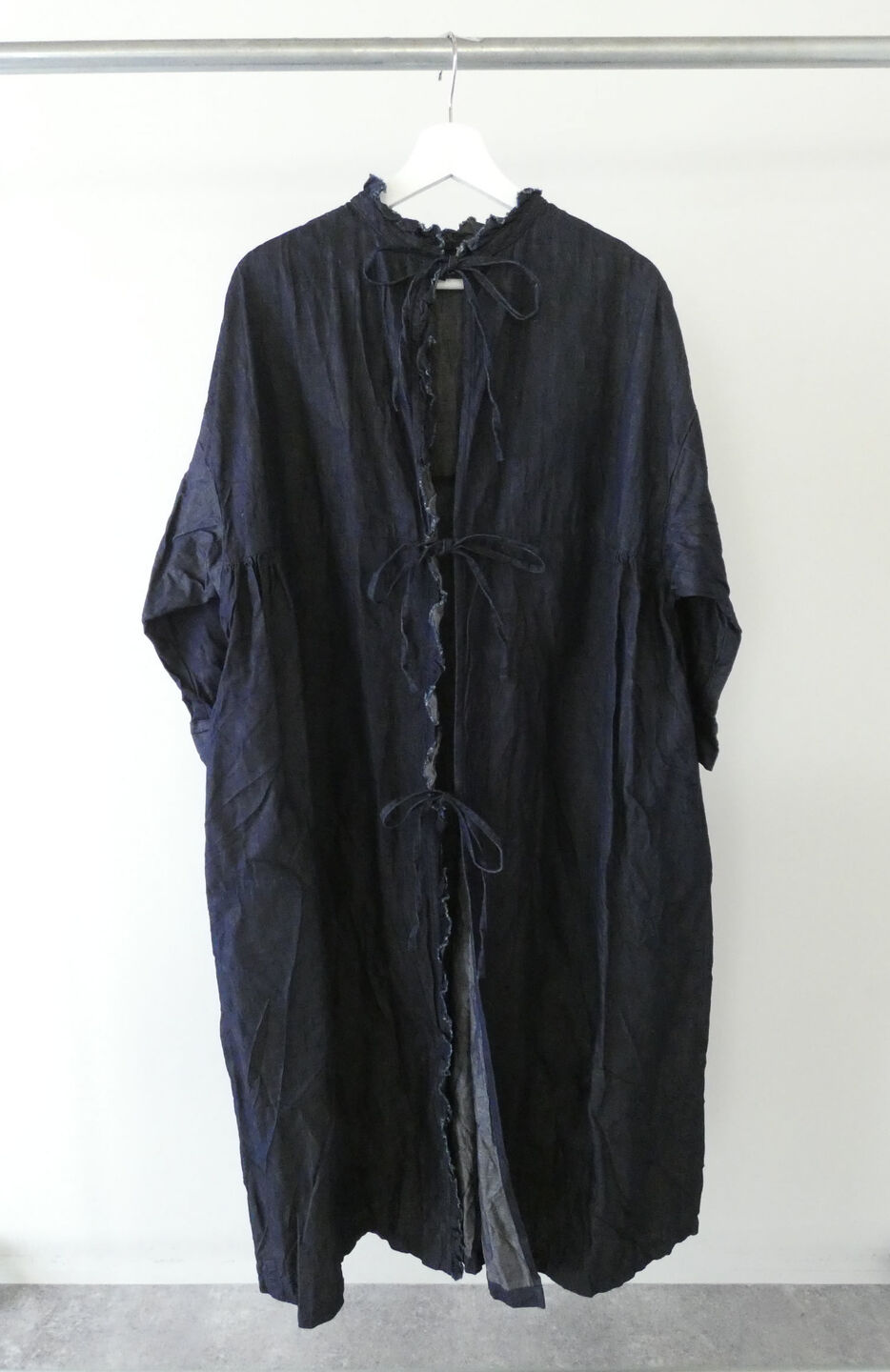 Gauze#(ガーゼ) ライトデニムアンティークサージカルワンピースの商品画像11