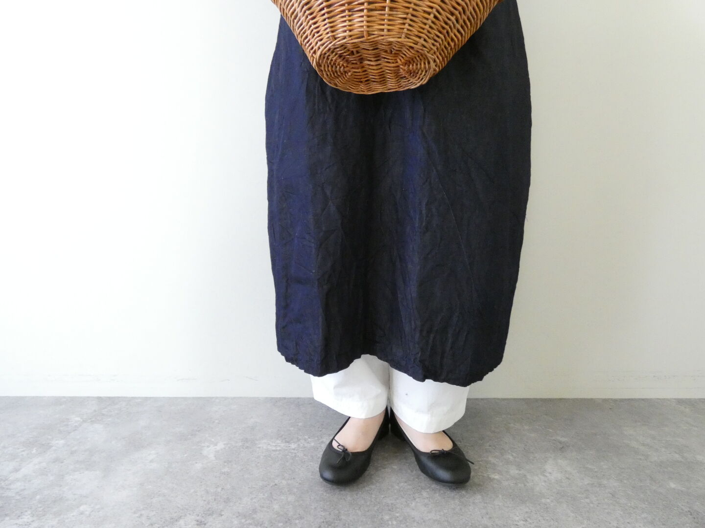 Gauze#(ガーゼ) ライトデニムアンティークサージカルワンピースの商品画像22