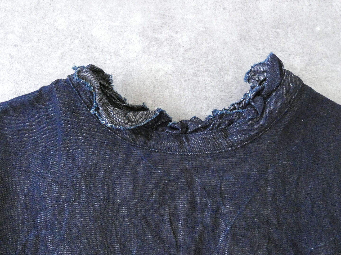 Gauze#(ガーゼ) ライトデニムアンティークサージカルワンピースの商品画像23