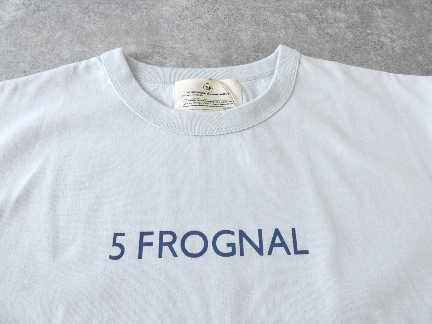 7th GATE(セブンスゲート) 天竺7分袖プリントTee　5 FROGNALの商品画像30