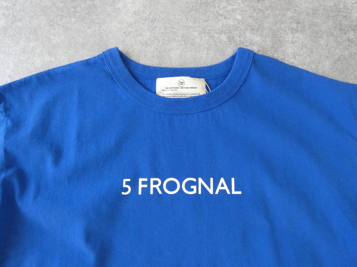 7th GATE(セブンスゲート) 天竺7分袖プリントTee　5 FROGNALの商品画像44